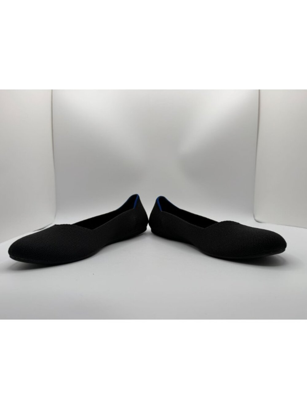 Rothy's The Flats Round Toe Ballet Flats Black Women Size 8.5 Slip On Comfort - Picture 7 of 15
